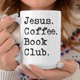 Jesus Coffee Book Club Christian Mom Life Faith God Si Graphic Print Coffee Mug Unique Gifts
