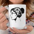 Just a Girl Who Loves Books Reading Silhouette Graphic Graphic Print Coffee Mug Unique Gifts