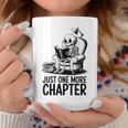 Just One More Chapter Book Skeleton Reading Books Graphic Print Coffee Mug Unique Gifts Just One More Chapter Book Skeleton Reading Books Graphic Print Coffee Mug Unique Gifts