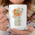 Kawaii Octopus Bookworm Fun Reading Tee For Book Lovers Premium Tri-Blend Graphic Print Coffee Mug Unique Gifts