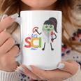 Kids Mung Bean Let's Sci Out Science Shirt Bean World Books Graphic Print Coffee Mug Unique Gifts