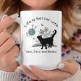Life Is Better With Yarn Cats And Books Premium Tri-Blend Graphic Print Coffee Mug Unique Gifts Life Is Better With Yarn Cats And Books Premium Tri-Blend Graphic Print Coffee Mug Unique Gifts