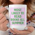 Most Likely To Read Books All Summer Teacher Last Day Graphic Print Coffee Mug Unique Gifts Most Likely To Read Books All Summer Teacher Last Day Graphic Print Coffee Mug Unique Gifts