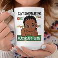Lil Mr Kindergarten Prince Boys Melanin Boy Read Books Graphic Print Coffee Mug Unique Gifts