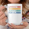 Literacy And Justice For All Reading Book Club Librarian Premium Tri-Blend Graphic Print Coffee Mug Unique Gifts Literacy And Justice For All Reading Book Club Librarian Premium Tri-Blend Graphic Print Coffee Mug Unique Gifts