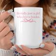 Literally Just a Girl Who Loves Books Graphic Print Coffee Mug Unique Gifts