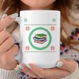 Merry Bookmas Christmas Jumper Avid Reader Ugly Sweater Book Graphic Print Coffee Mug Unique Gifts