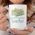Montessori Teacher Books Sunflowers School Education Learn Graphic Print Coffee Mug Unique Gifts Montessori Teacher Books Sunflowers School Education Learn Graphic Print Coffee Mug Unique Gifts