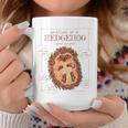 Natural Science Textbook Anatomy Hedgehog Graphic Print Coffee Mug Unique Gifts Natural Science Textbook Anatomy Hedgehog Graphic Print Coffee Mug Unique Gifts