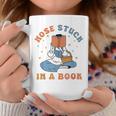 Nose Stuck In A Book Book Lover Graphic Print Coffee Mug Unique Gifts Nose Stuck In A Book Book Lover Graphic Print Coffee Mug Unique Gifts