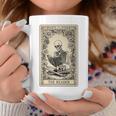 Occult Reader Tarot Card Book Lover Skeleton Reading Graphic Print Coffee Mug Unique Gifts Occult Reader Tarot Card Book Lover Skeleton Reading Graphic Print Coffee Mug Unique Gifts