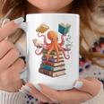 Octopus Book Reading Book Reader Ocean Octopus Premium Tri-Blend Graphic Print Coffee Mug Unique Gifts