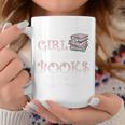 Once Upon A Time There Was A Girl Who Really Loved Books Graphic Print Coffee Mug Unique Gifts