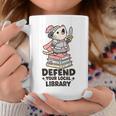 Opossum Book Lover Meme Kawaii Sarcastic Humor Women Graphic Print Coffee Mug Unique Gifts