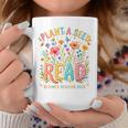 Plant A Seed Read Library Summer Reading 2026 Floral Book Graphic Print Coffee Mug Unique Gifts