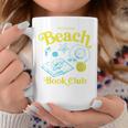 Proud Member Beach Book Club Retro Vintage Summer Bookish Graphic Print Coffee Mug Unique Gifts