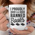 I Proudly Read Banned Books Librarian Literary Advocate Graphic Print Coffee Mug Unique Gifts