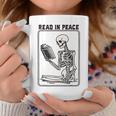Read In Peace Skeleton Book Lover Bookworm Book Graphic Print Coffee Mug Unique Gifts Read In Peace Skeleton Book Lover Bookworm Book Graphic Print Coffee Mug Unique Gifts
