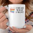 I Read What I Want Book Lovers Readers Graphic Print Coffee Mug Unique Gifts