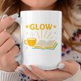 Readers Glow Different Book Lover Reading Premium Tri-Blend Graphic Print Coffee Mug Unique Gifts