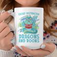 Reading Books Easily Distracted By Dragons And Books Graphic Print Coffee Mug Unique Gifts Reading Books Easily Distracted By Dragons And Books Graphic Print Coffee Mug Unique Gifts