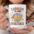 Reading Is For Everyone Book Lover Bookworm Bookish Groovy Graphic Print Coffee Mug Unique Gifts