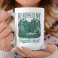 Reading Is My Favorite Sport Book Lover Bookworm Graphic Print Coffee Mug Unique Gifts