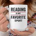 Reading Is My Favorite Sport Book Lover Quote Graphic Print Coffee Mug Unique Gifts Reading Is My Favorite Sport Book Lover Quote Graphic Print Coffee Mug Unique Gifts