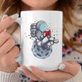 Reading Read Books Reader Nerd Cartoon Astronaut Moon Graphic Print Coffee Mug Unique Gifts