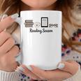 Reading Season Book Lover Librarian Cozy Bookworm Graphic Print Coffee Mug Unique Gifts