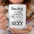 Reading Is Sexy For Book Lovers Comic Readers Manga Fans Graphic Print Coffee Mug Unique Gifts