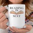 Reading Is Sexy Bookworm Book Lover Reading Is Sexy Graphic Print Coffee Mug Unique Gifts