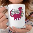 Readosaurus Reading Dinosaur Book Lover Library Studying Graphic Print Coffee Mug Unique Gifts