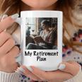 My Retirement Plan Cat Lover Wine Drinker Book Reader Graphic Print Coffee Mug Unique Gifts My Retirement Plan Cat Lover Wine Drinker Book Reader Graphic Print Coffee Mug Unique Gifts