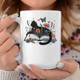 Retro Cute Cat Floral Book Librarian Vintage Floral Cat Book Graphic Print Coffee Mug Unique Gifts Retro Cute Cat Floral Book Librarian Vintage Floral Cat Book Graphic Print Coffee Mug Unique Gifts