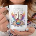 Rockstar Powered BY Books Reading Rocks Preschool Teacher Graphic Print Coffee Mug Unique Gifts