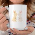 Somebunny Loves Books Cute Easter Bunny Book Lover Graphic Print Coffee Mug Unique Gifts