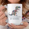 StuffedRex Trex Stuffy Books Nerds Dinosaur Costume Trex Graphic Print Coffee Mug Unique Gifts