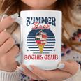 Summer Book Social Club Graphic Print Coffee Mug Unique Gifts