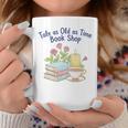 Tale As Old As Time Floral Bookshop Romantic Graphic Print Coffee Mug Unique Gifts