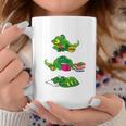 Triathlete Eating Sleeping Reading Dragon Book Graphic Print Coffee Mug Unique Gifts