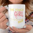 Never Underestimate Bookworm Girl Book Reader Reading Graphic Print Coffee Mug Unique Gifts