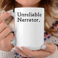 Unreliable Narrator Literary Book Author Bookworm Writer Graphic Print Coffee Mug Unique Gifts Unreliable Narrator Literary Book Author Bookworm Writer Graphic Print Coffee Mug Unique Gifts