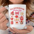 Valentines Reading Book Lover All Booked For Valentine's Day Graphic Print Coffee Mug Unique Gifts