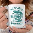 Vintage All Booked For The Summer Book Girl Summer Coquette Graphic Print Coffee Mug Unique Gifts Vintage All Booked For The Summer Book Girl Summer Coquette Graphic Print Coffee Mug Unique Gifts