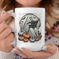 Vintage Ghost Reading Book Pumpkins Goth Halloween Teachers Graphic Print Coffee Mug Unique Gifts Vintage Ghost Reading Book Pumpkins Goth Halloween Teachers Graphic Print Coffee Mug Unique Gifts