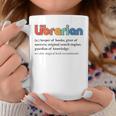 Vintage Librarian Definition Keeper Of Books Back To School Graphic Print Coffee Mug Unique Gifts