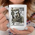 Vintage Salem Book Club Cat Bookish Spooky Halloween Graphic Print Coffee Mug Unique Gifts