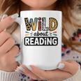 Wild About Reading Reading Books And Bookworm Library Day Graphic Print Coffee Mug Unique Gifts Wild About Reading Reading Books And Bookworm Library Day Graphic Print Coffee Mug Unique Gifts
