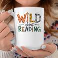 Wild About Reading Library Day Reading Books And Bookworm Graphic Print Coffee Mug Unique Gifts Wild About Reading Library Day Reading Books And Bookworm Graphic Print Coffee Mug Unique Gifts
